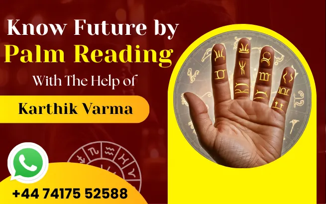 Certified Palm reading specialist in London - psychic Karthik Verma